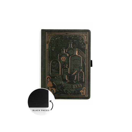 B6 Apothecary Shelf - Blackout Notebook