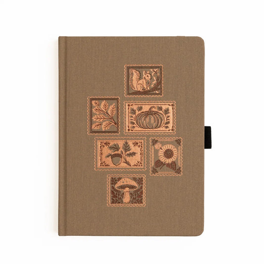 B6 Stamp Collector - Dot Grid Notebook