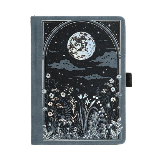 B6 Moonlit Garden - Dot Grid Notebook