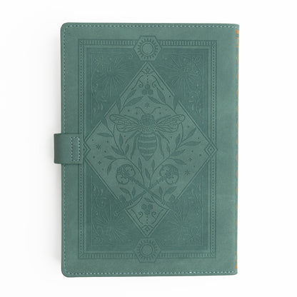A5 Keeper of the Bees in Soft Teal - Deluxe System Cover