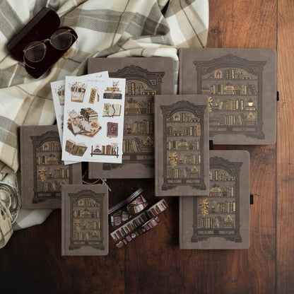 B6 Bookshelf - Dot Grid Notebook