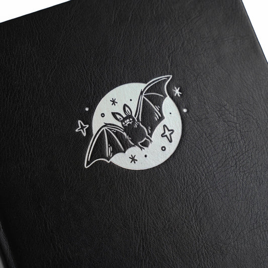 A5 Cute Bat - Dot Grid Notebook