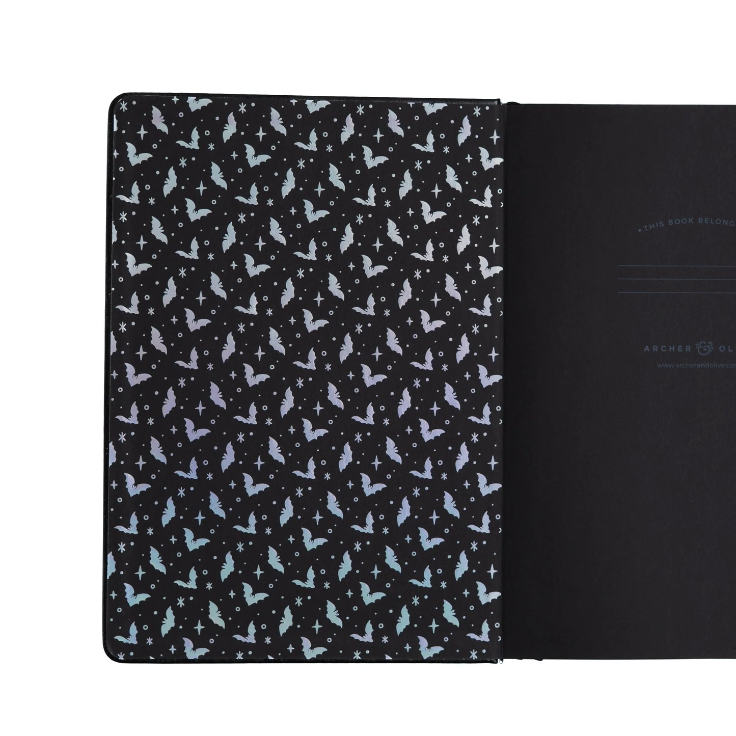 A5 Cute Bat - Blackout Notebook