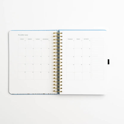 Wire-O Bound A5 Songbird Blue - 2026 Dated Planner (Wire-O Bound)