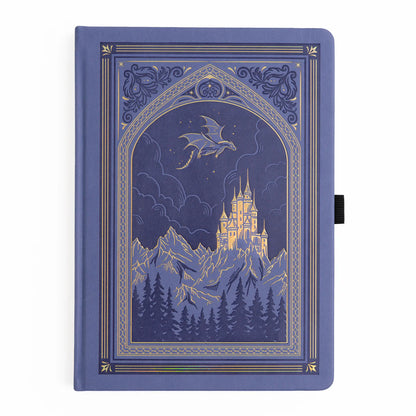 B5 Dragon Spire - Dot Grid Notebook