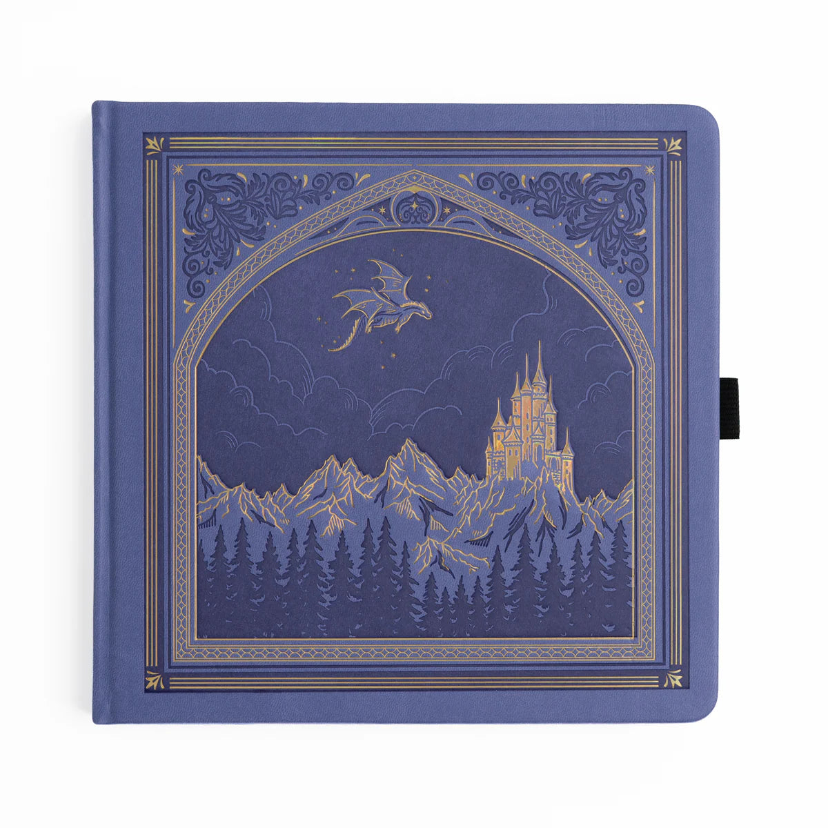 8x8 Dragon Spire - Dot Grid Notebook