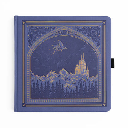 8x8 Dragon Spire - Dot Grid Notebook