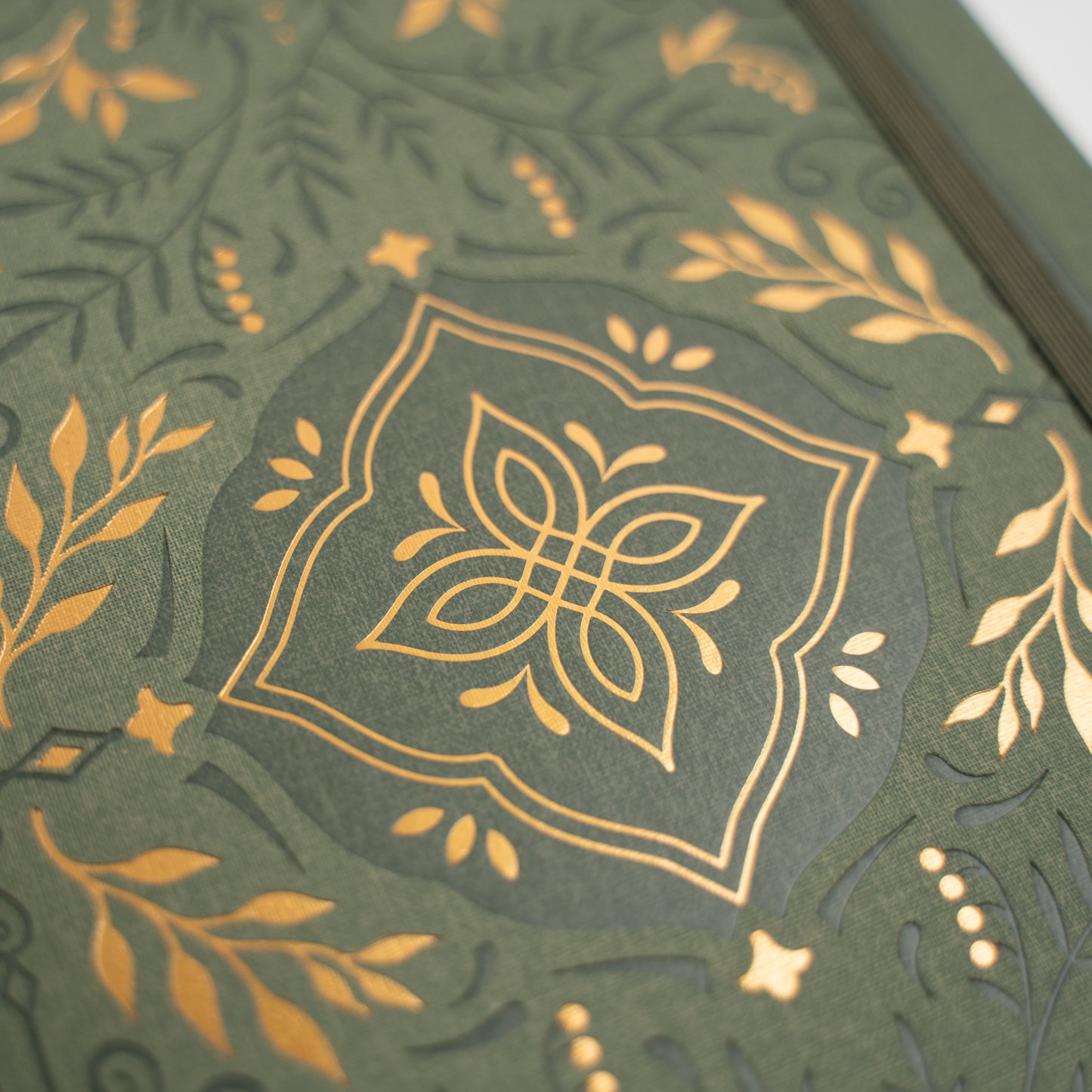 B5 Storybook In Vintage Olive - Dot Grid Notebook