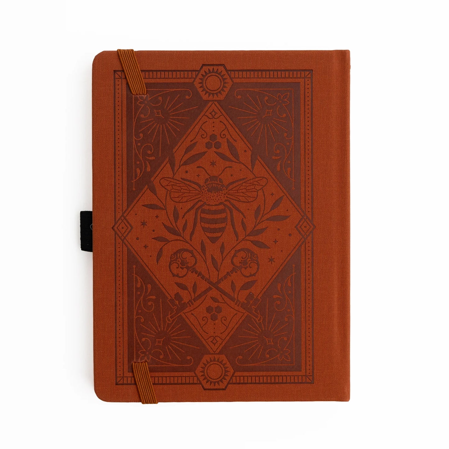 B5 Keeper of the Bees in Rust - Watercolour Notebook