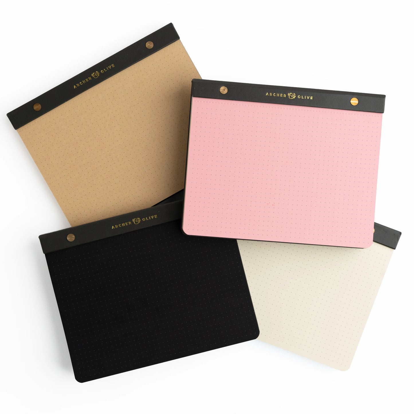 A5 Kraft Notepad - Dot Grid Notepad