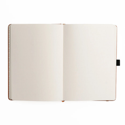 B5 Moonlit Garden - Ivory Dot Grid Notebook