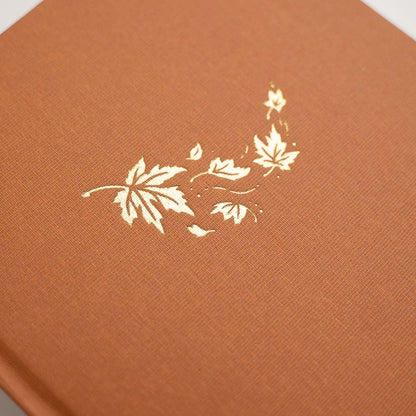 TN Swirling Leaves - Traveler's Dot Grid Notebook
