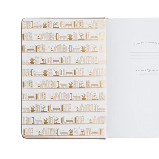 B6 Bookshelf - Dot Grid Notebook