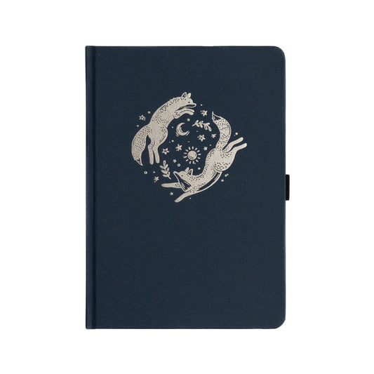 A5 Forest Foxes - Dot Grid Notebook