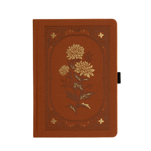 A5 Chrysanthemum - Dot Grid Notebook