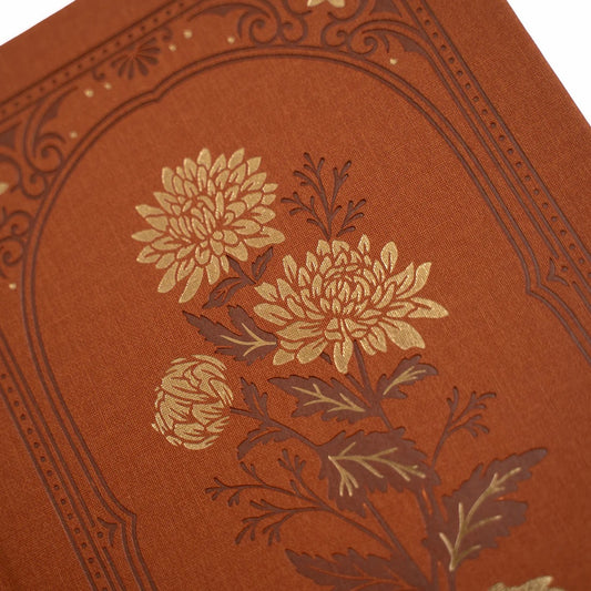 B5 Chrysanthemum - Dot Grid Notebook