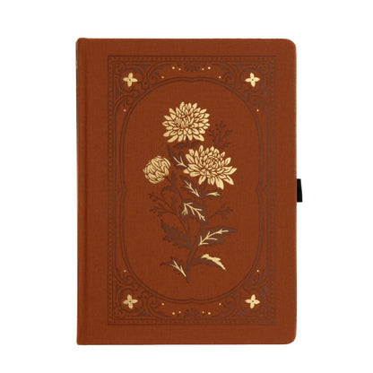 B5 Chrysanthemum - Dot Grid Notebook