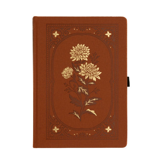 B5 Chrysanthemum - Dot Grid Notebook