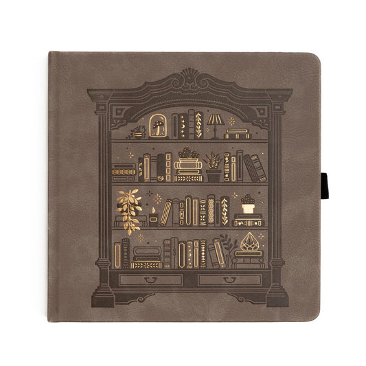 8X8 Bookshelf - Square Dot Grid Notebook