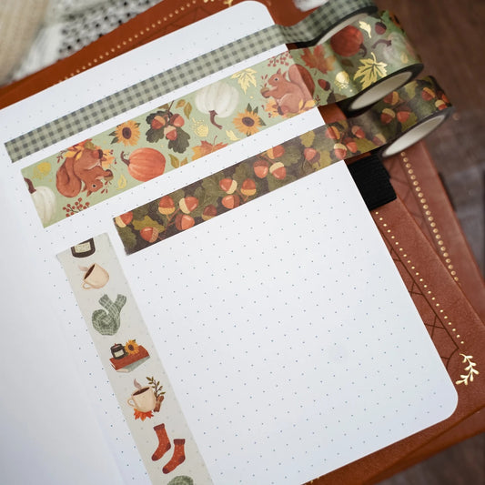 Acorns Washi Tape