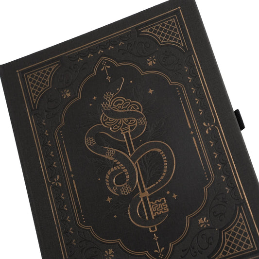 A5 Coiled Key - Blackout Notebook