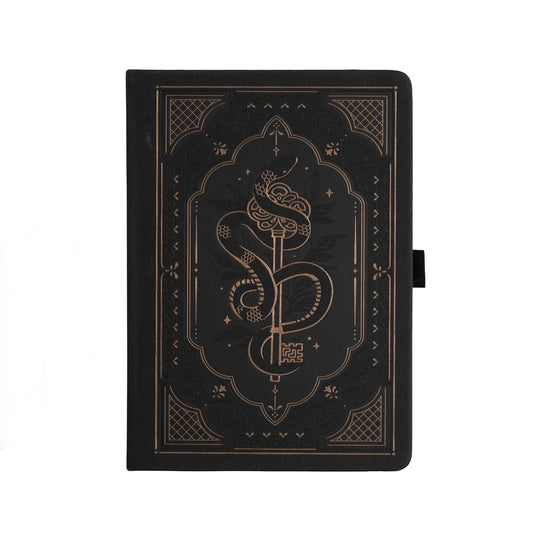 A5 Coiled Key - Blackout Notebook