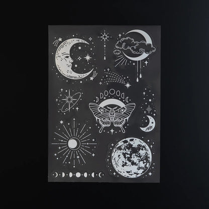 Lunar Veil Stickers - Halloween 2025