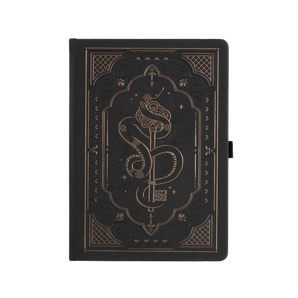 B5 Coiled Key - Blackout Notebook