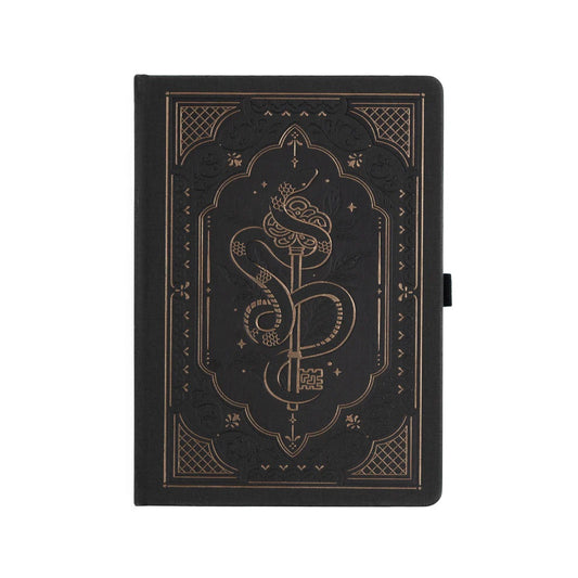 B5 Coiled Key - Blackout Notebook