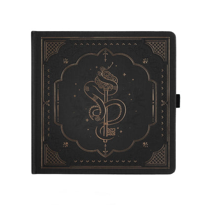 8X8 Coiled Key - Blackout Notebook