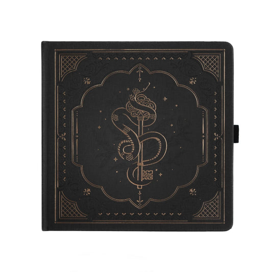8X8 Coiled Key - Blackout Notebook