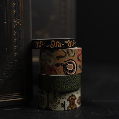 Coiled Key Washi Tape - Halloween 2025