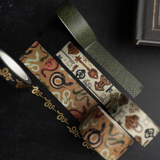 Coiled Key Washi Tape - Halloween 2025