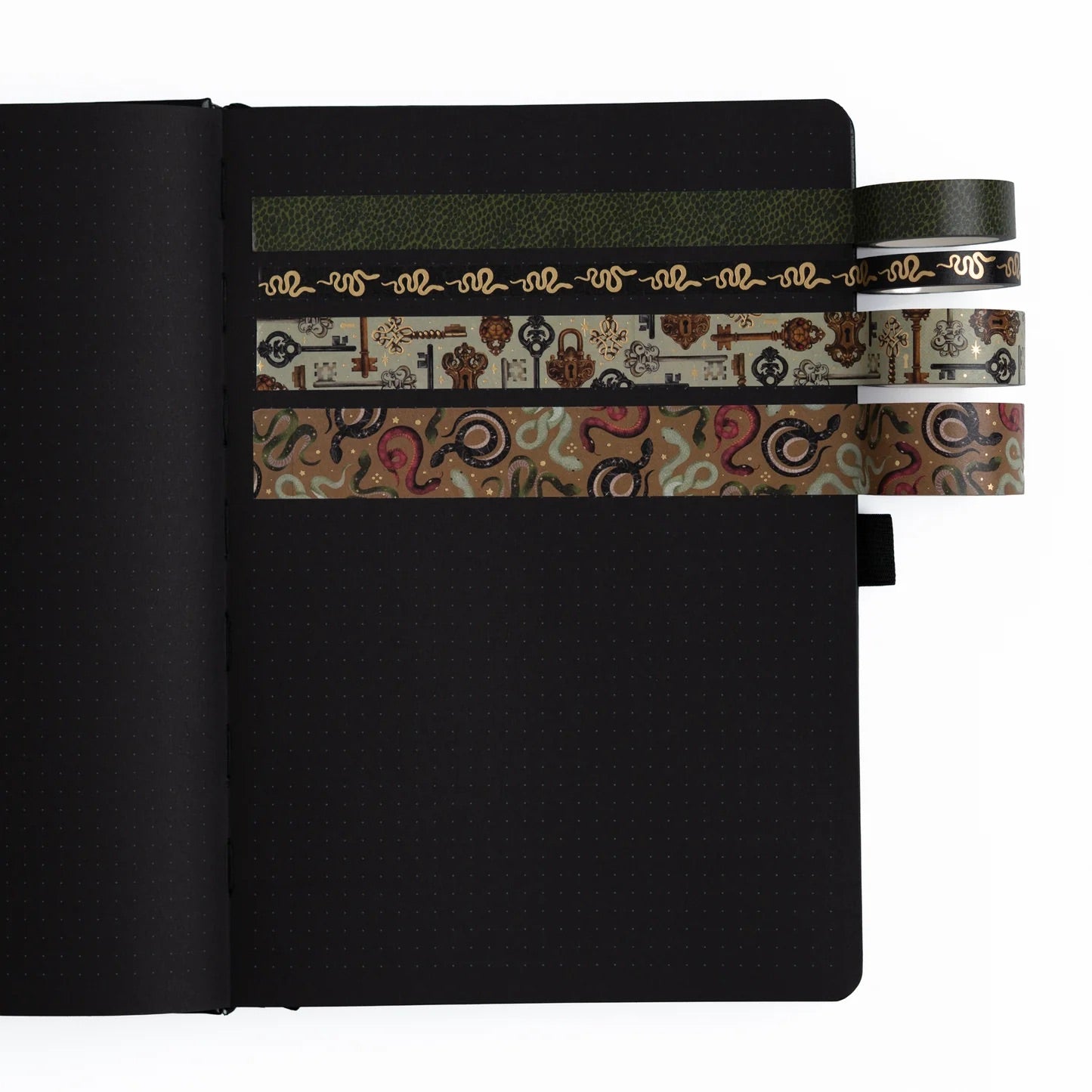 Coiled Key Washi Tape - Halloween 2025