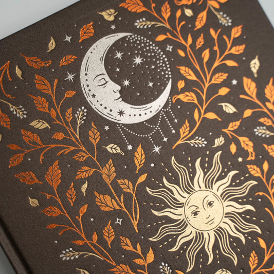 A5 Harvest Moon - Dot Grid Notebook