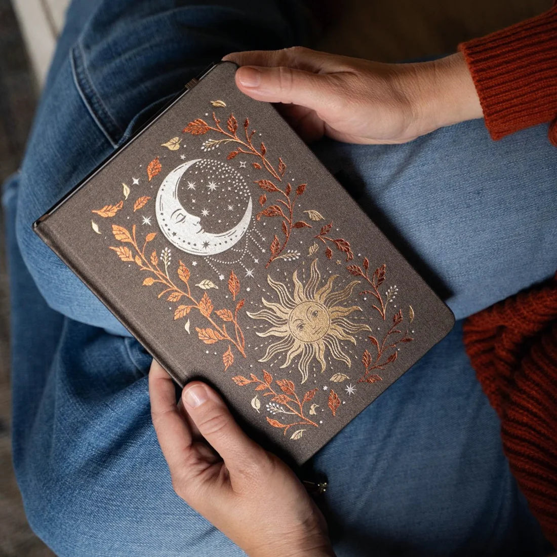 A5 Harvest Moon - Dot Grid Notebook
