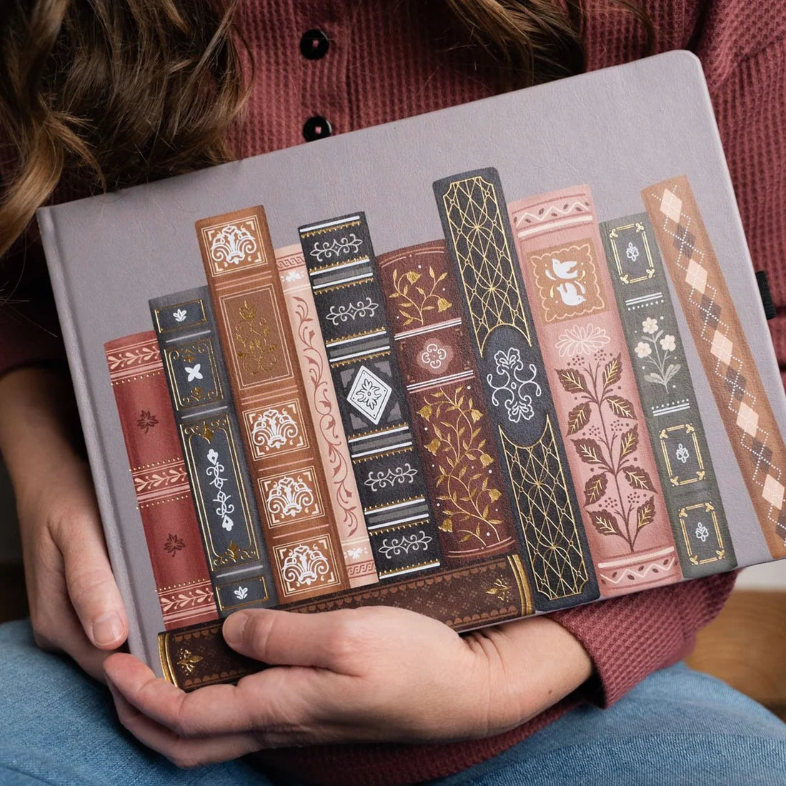 LS Quiet Corners - Heirloom Notebook - Lettersize Dot Grid Notebook