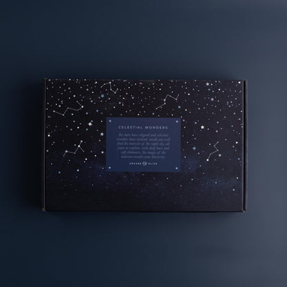 A5 Starfall Notebook (Navy Blue) - Celestial Wonders Subscription Box