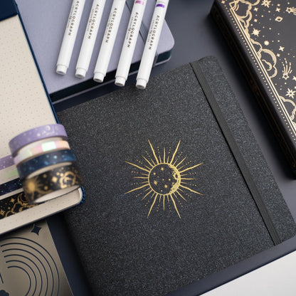 7x7 Sun and Moon Square Notebook - Celestial Wonders Subscription Box