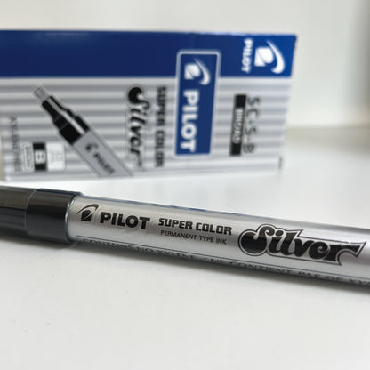 Super Colour Silver (Broad) - Permanent Paint Pen