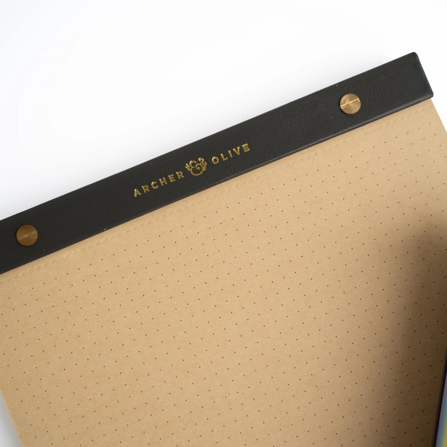 A5 Kraft Notepad - Dot Grid Notepad