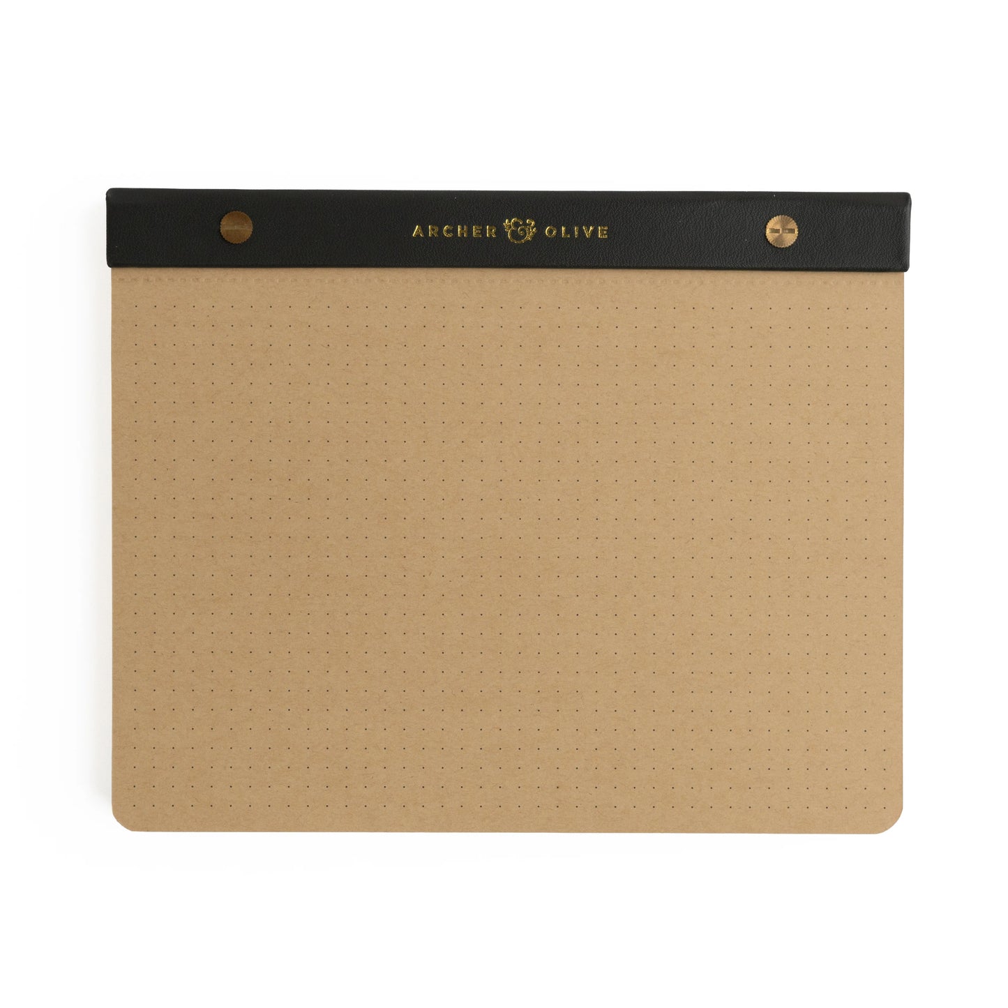 A5 Kraft Notepad - Dot Grid Notepad