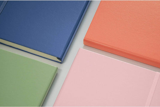 Medium A5 Bellini - Plain Softcover Notebook