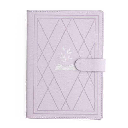 A5 Vintage Library in Lilac - Deluxe System Cover