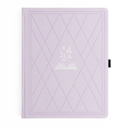 LS Vintage Library in Lilac - Lettersize Dot Grid Notebook