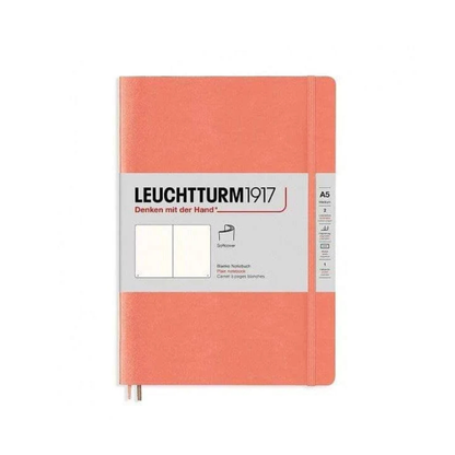 Medium A5 Bellini - Plain Softcover Notebook