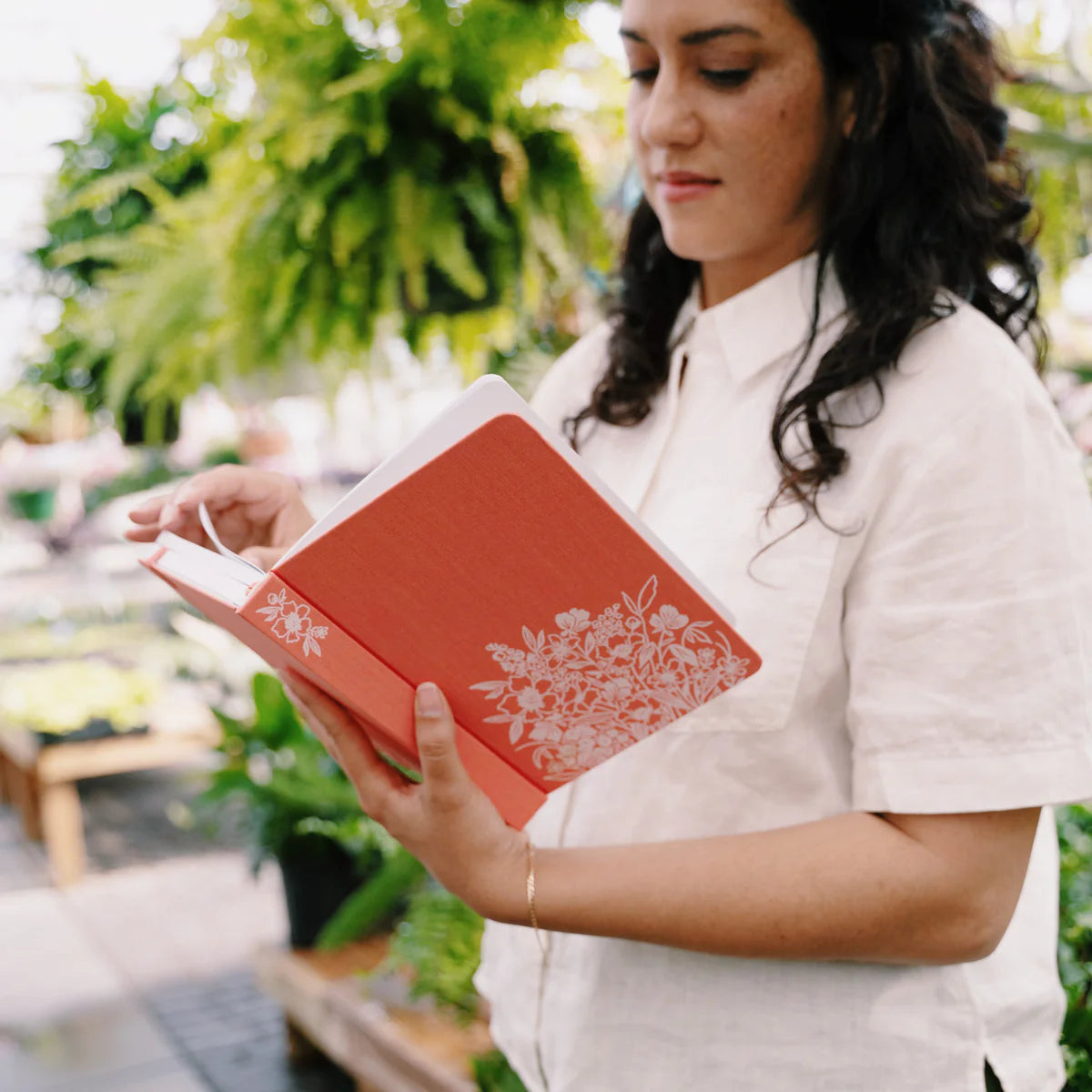 A5 Wildflowers - Dot Grid Notebook