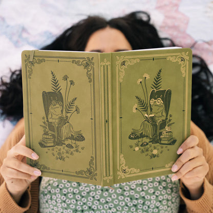 TN Literary Frog - Dot Grid Notebook