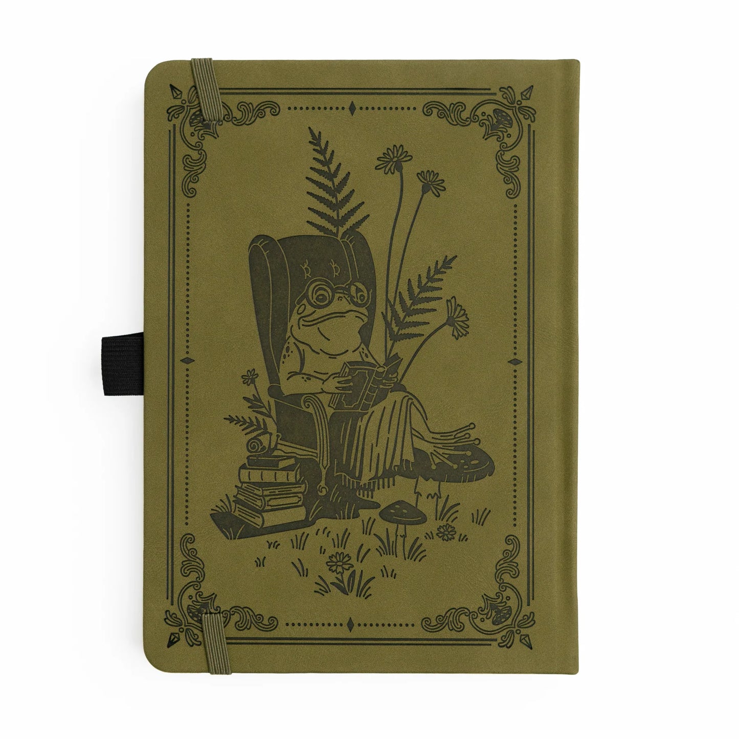 A5 Literary Frog - Dot Grid Notebook
