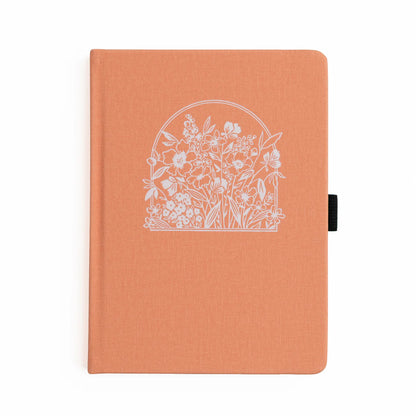 B6 Wildflowers Framed - Dot Grid Notebook